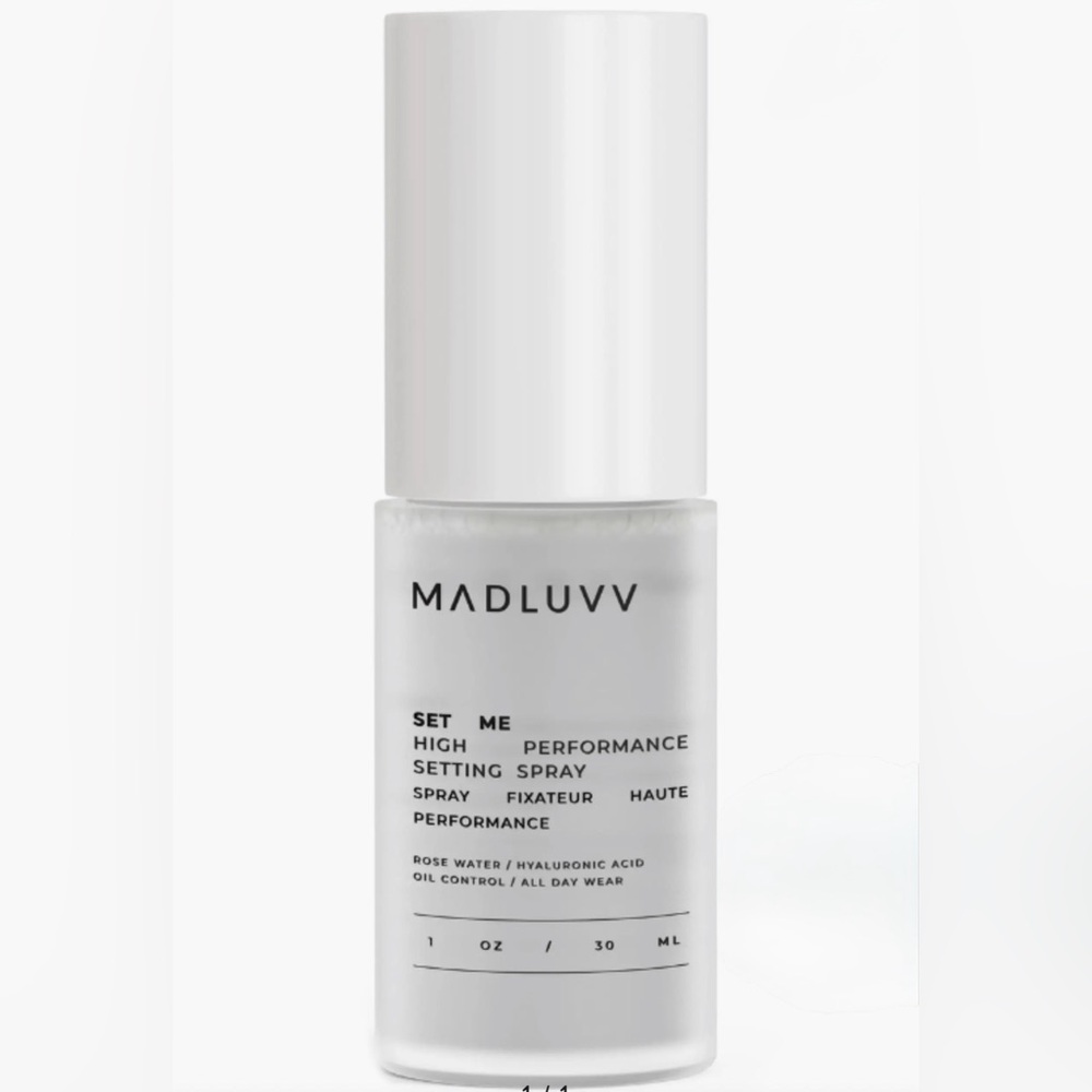 MADLUVV Set Me High Performance Setting Spray 1oz Sealed in box.